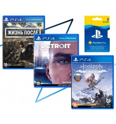 Набор Хитовых игр для PS4 + PS PLUS (UA)